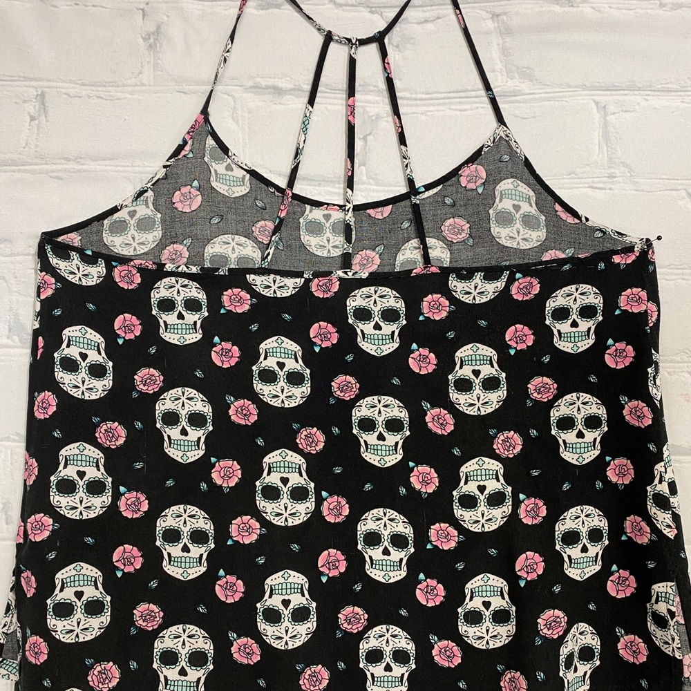 Plus Skull & Roses Tank